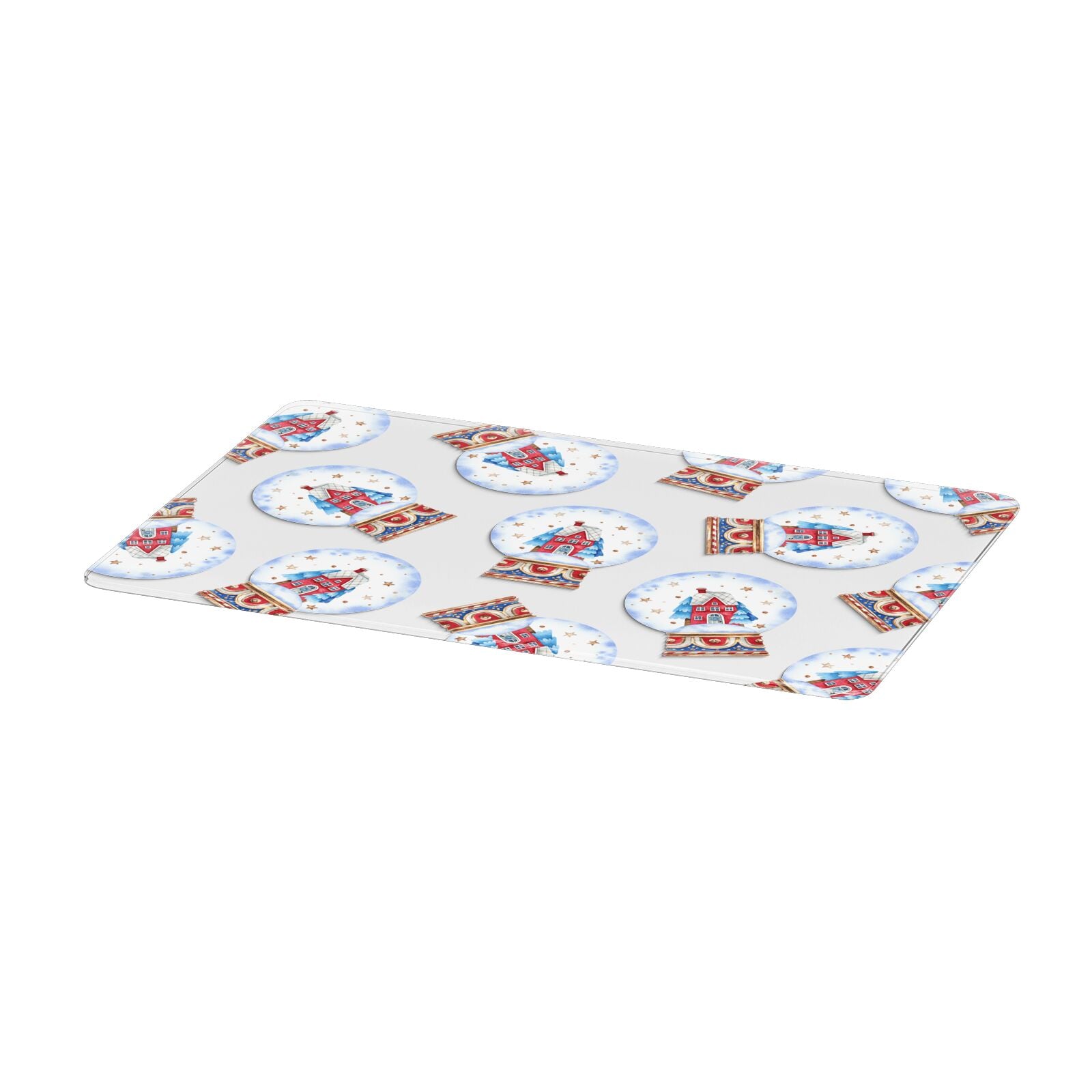 Christmas Snow Globe Pattern Apple MacBook Case Only