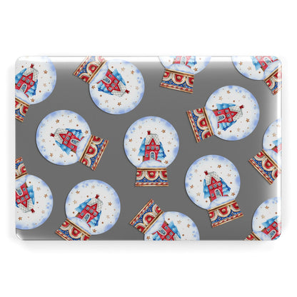 Christmas Snow Globe Pattern Apple MacBook Case