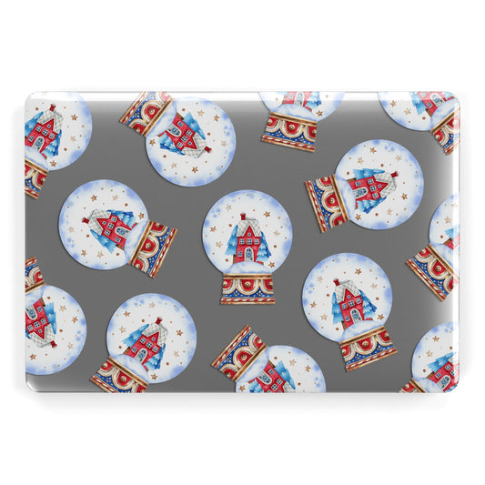 Christmas Snow Globe Pattern Apple MacBook Case