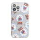 Christmas Snow Globe Pattern iPhone 13 Pro Max TPU Impact Case with White Edges