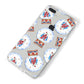 Christmas Snow Globe Pattern iPhone 8 Plus Bumper Case on Silver iPhone Alternative Image