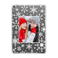 Christmas Snowflake Personalised Photo Apple iPad Grey Case