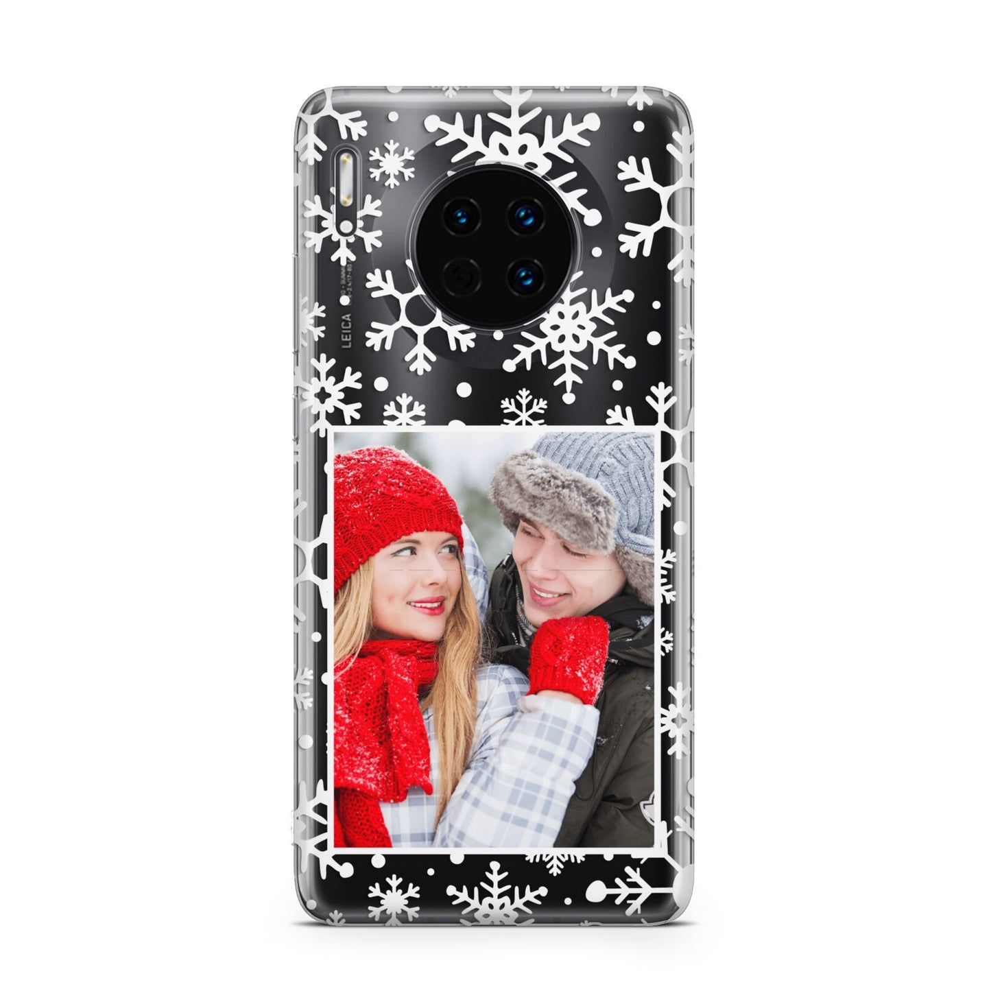 Christmas Snowflake Personalised Photo Huawei Mate 30