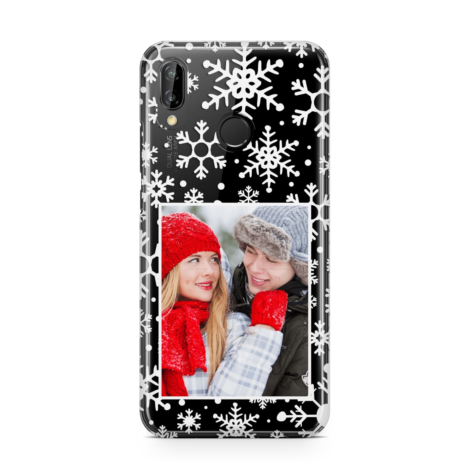 Christmas Snowflake Personalised Photo Huawei P20 Lite Phone Case