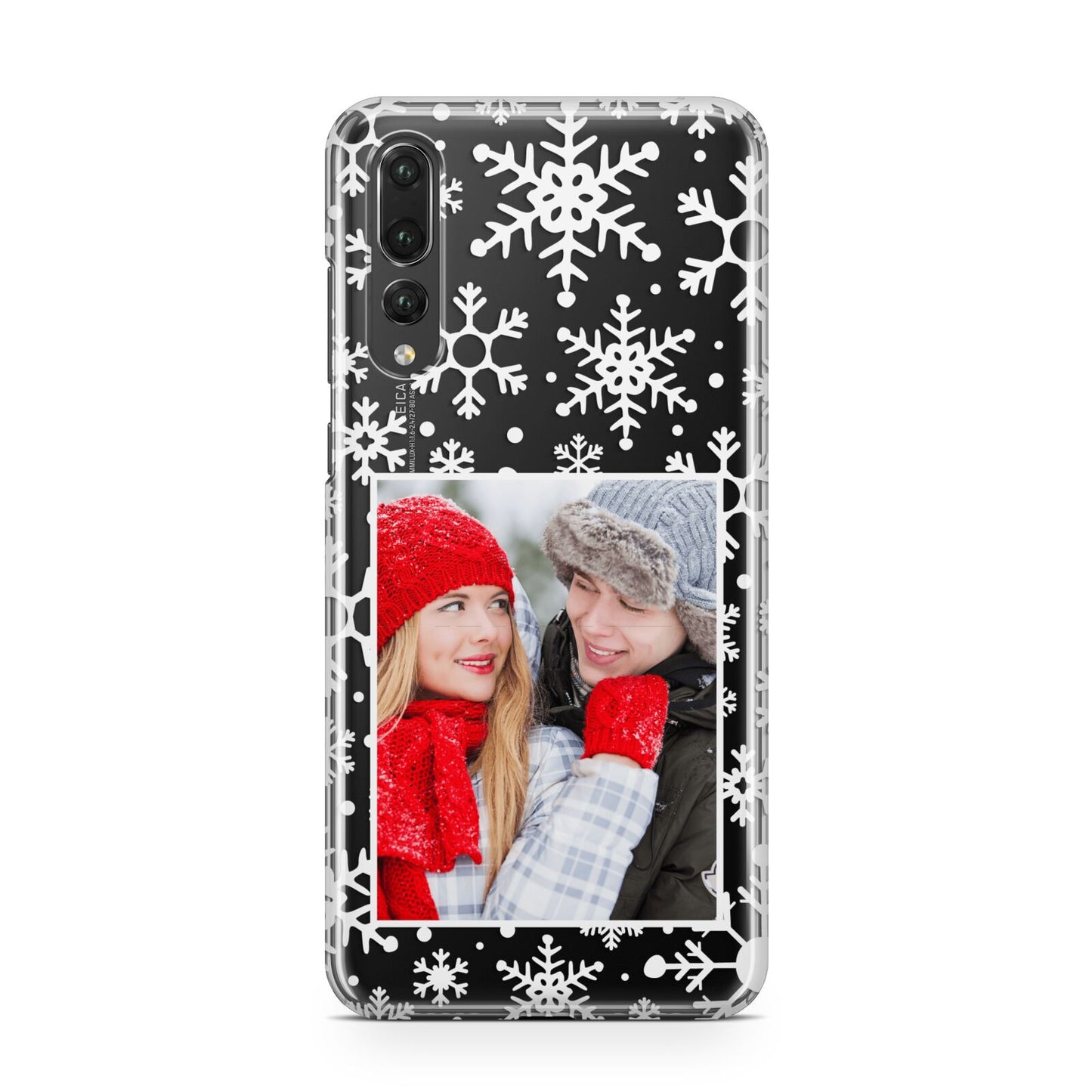 Christmas Snowflake Personalised Photo Huawei P20 Pro Phone Case