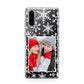 Christmas Snowflake Personalised Photo Huawei P30 Phone Case