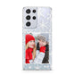 Christmas Snowflake Personalised Photo Samsung S21 Ultra Case