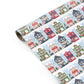 Christmas Street Personalised Gift Wrap