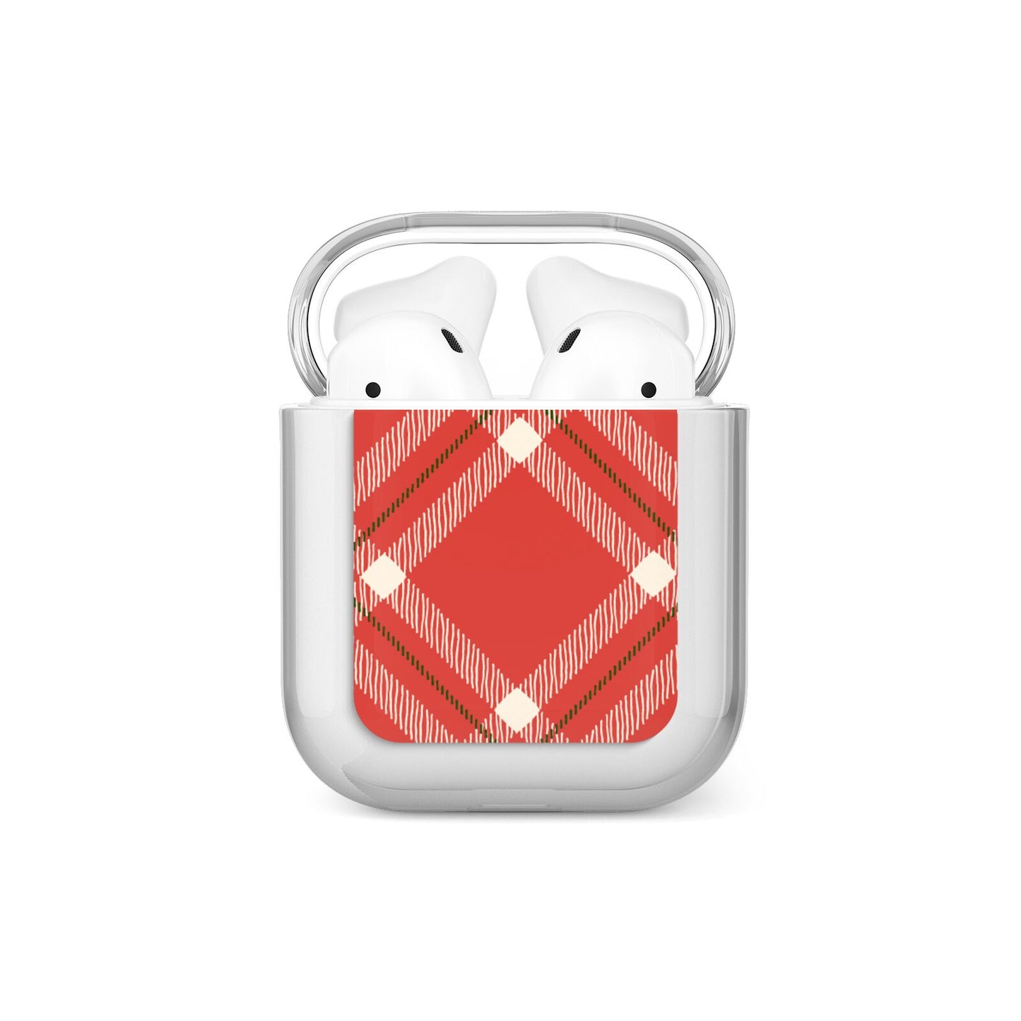 Christmas Tartan AirPods Case