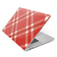 Christmas Tartan Apple MacBook Case Side View