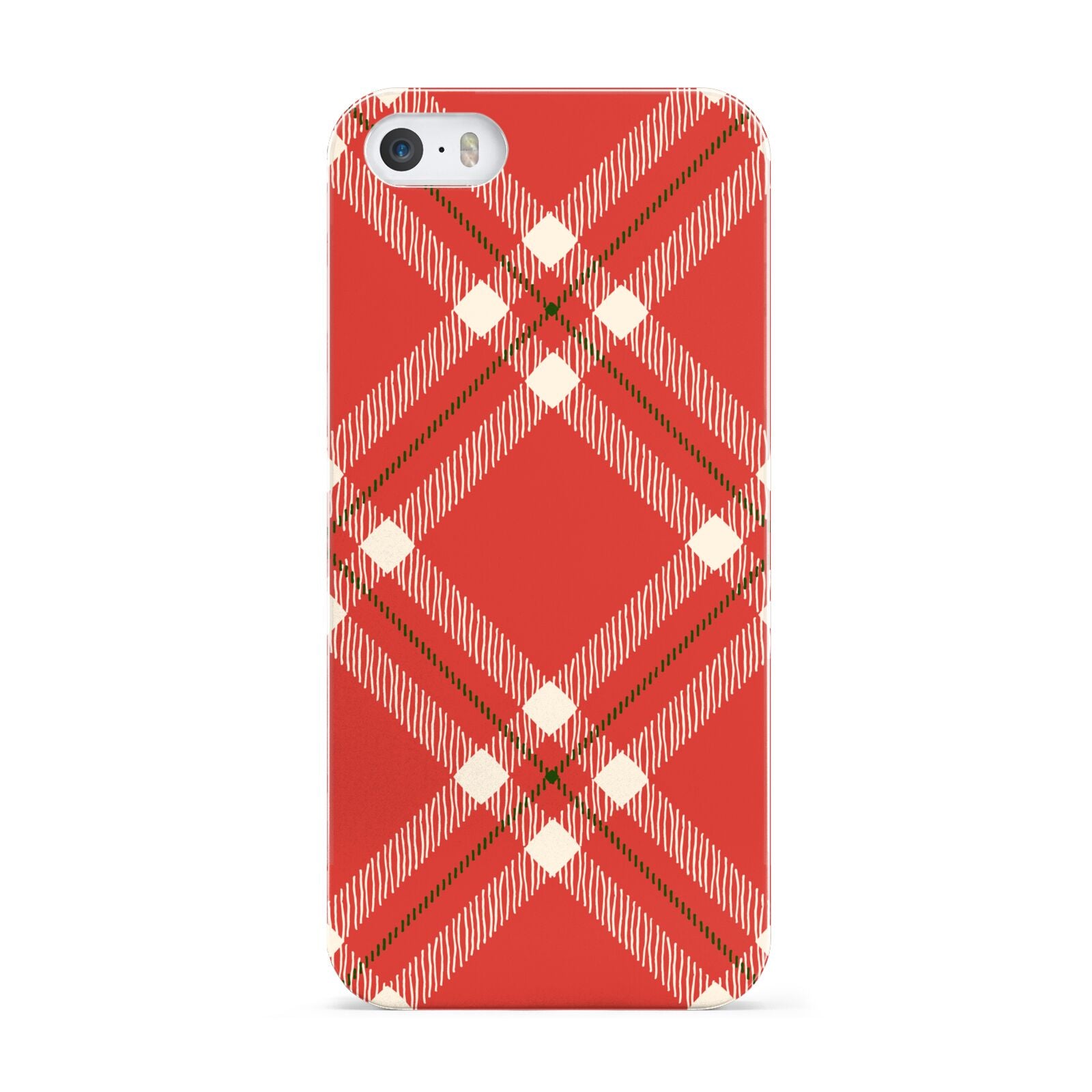 Christmas Tartan Apple iPhone 5 Case