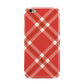 Christmas Tartan Apple iPhone 6 Plus 3D Tough Case