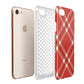 Christmas Tartan Apple iPhone 7 8 3D Tough Case Expanded View