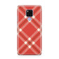 Christmas Tartan Huawei Mate 20X Phone Case