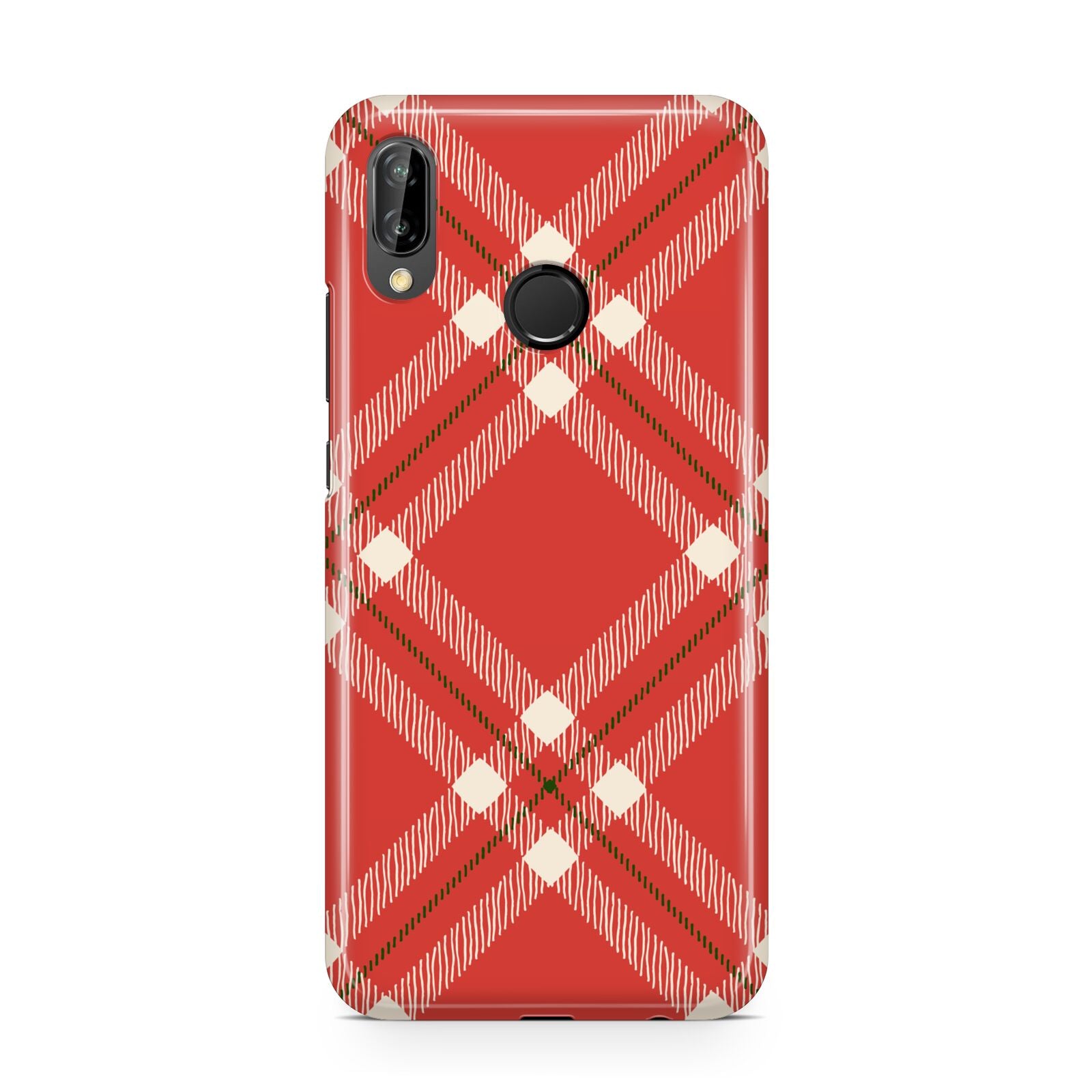 Christmas Tartan Huawei P20 Lite Phone Case