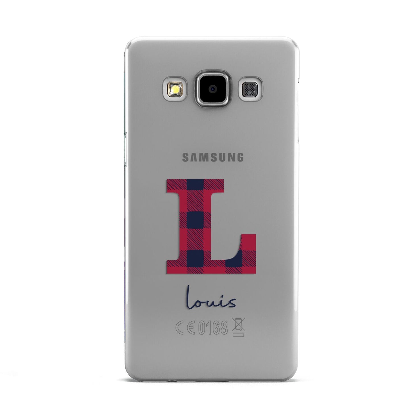 Christmas Tartan Personalised Samsung Galaxy A5 Case