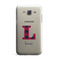 Christmas Tartan Personalised Samsung Galaxy J7 Case
