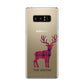 Christmas Tartan Reindeer Personalised Samsung Galaxy S8 Case