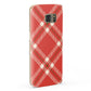 Christmas Tartan Samsung Galaxy Case Fourty Five Degrees