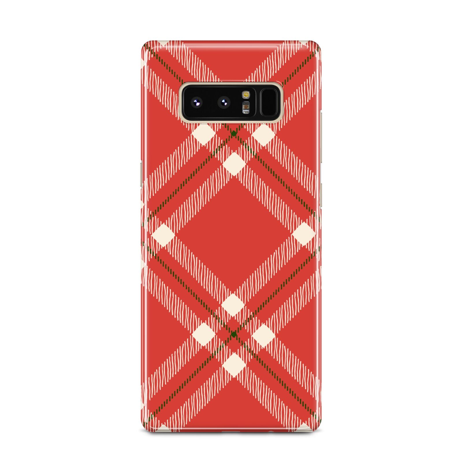Christmas Tartan Samsung Galaxy Note 8 Case