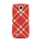 Christmas Tartan Samsung Galaxy S4 Mini Case