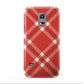 Christmas Tartan Samsung Galaxy S5 Mini Case