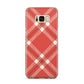 Christmas Tartan Samsung Galaxy S8 Plus Case