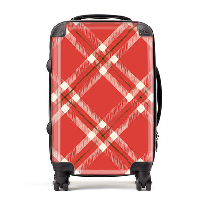 Christmas Tartan Suitcase