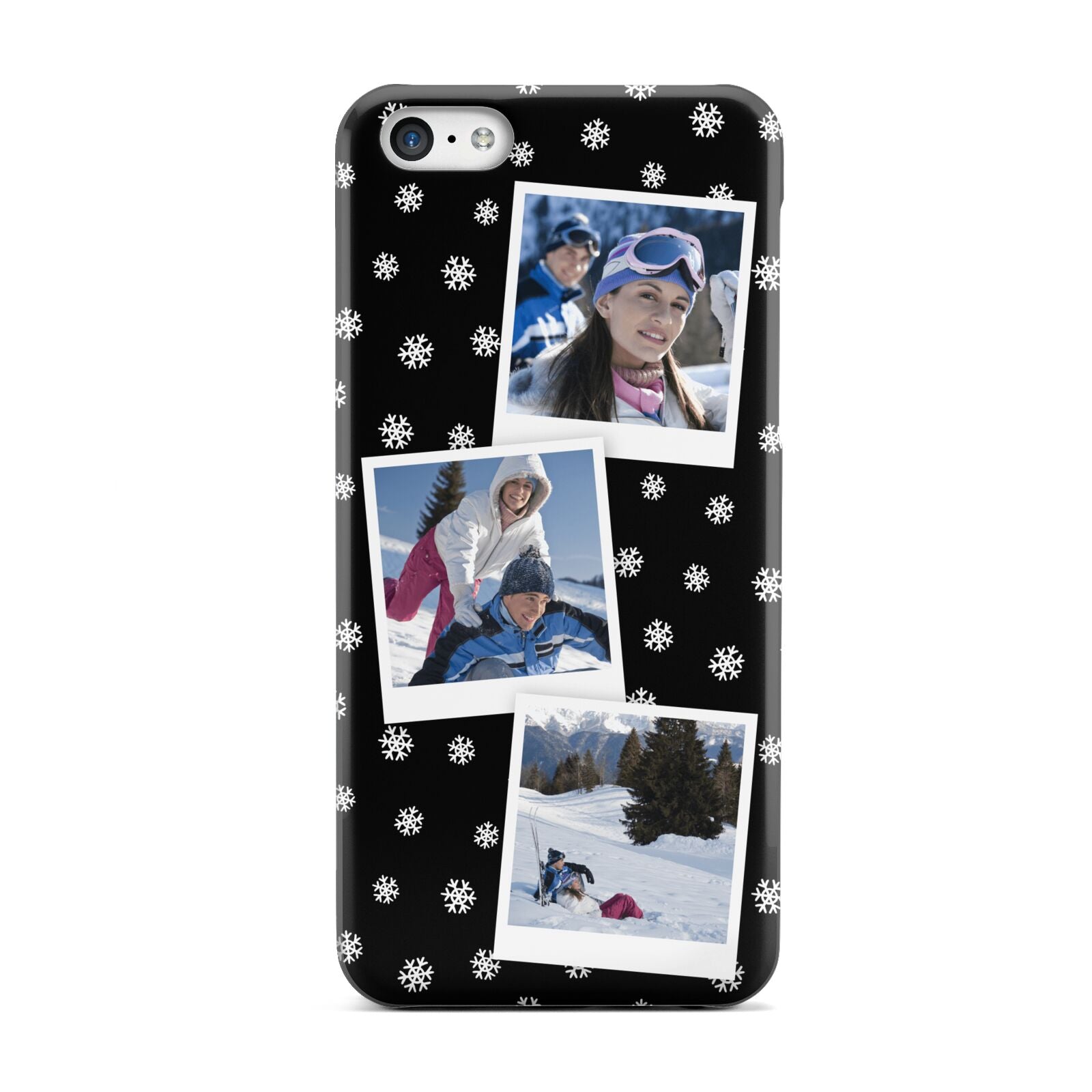 Christmas Three Photo Apple iPhone 5c Case