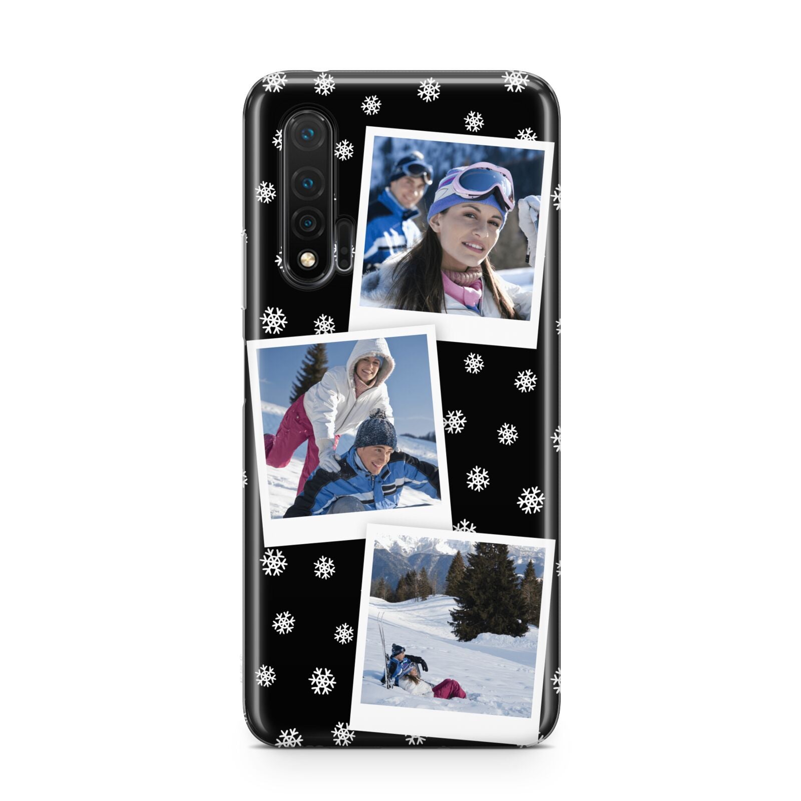 Christmas Three Photo Huawei Nova 6 Phone Case