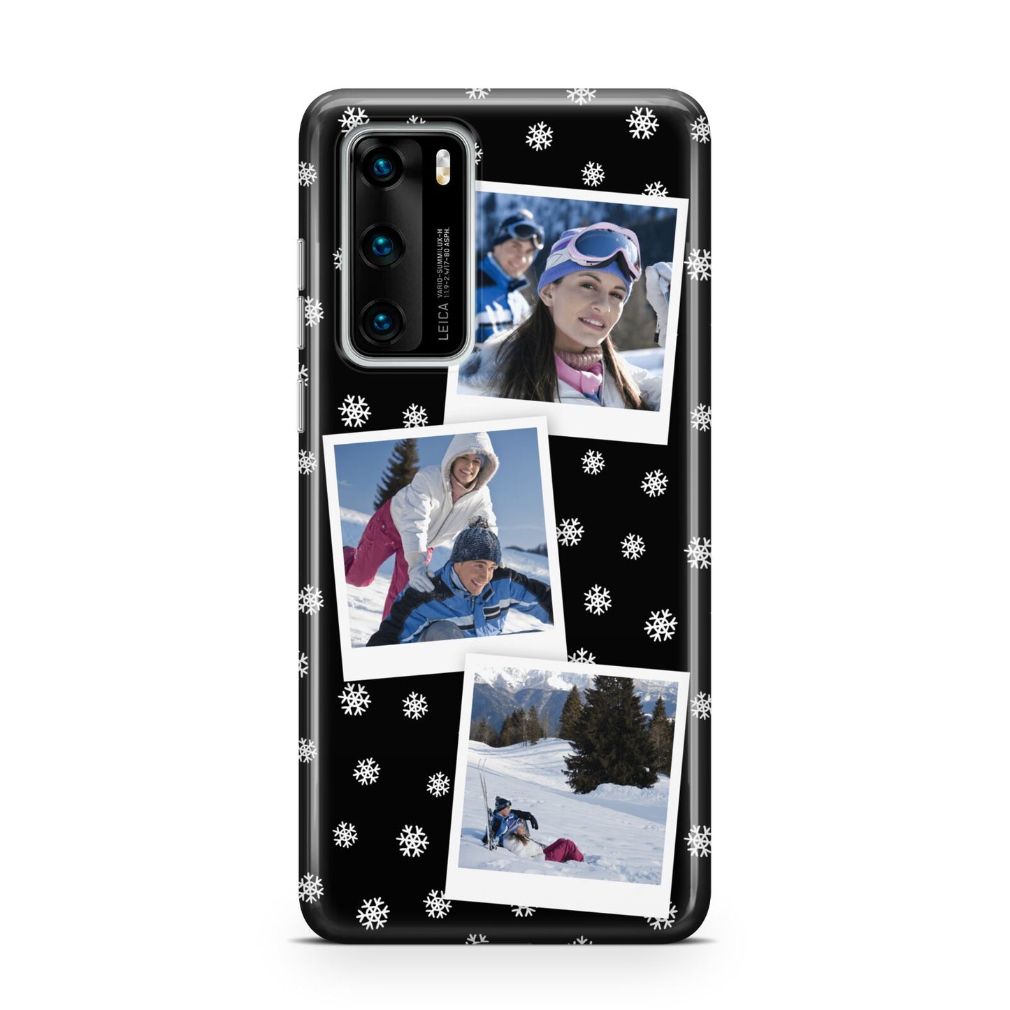 Christmas Three Photo Huawei P40 Phone Case
