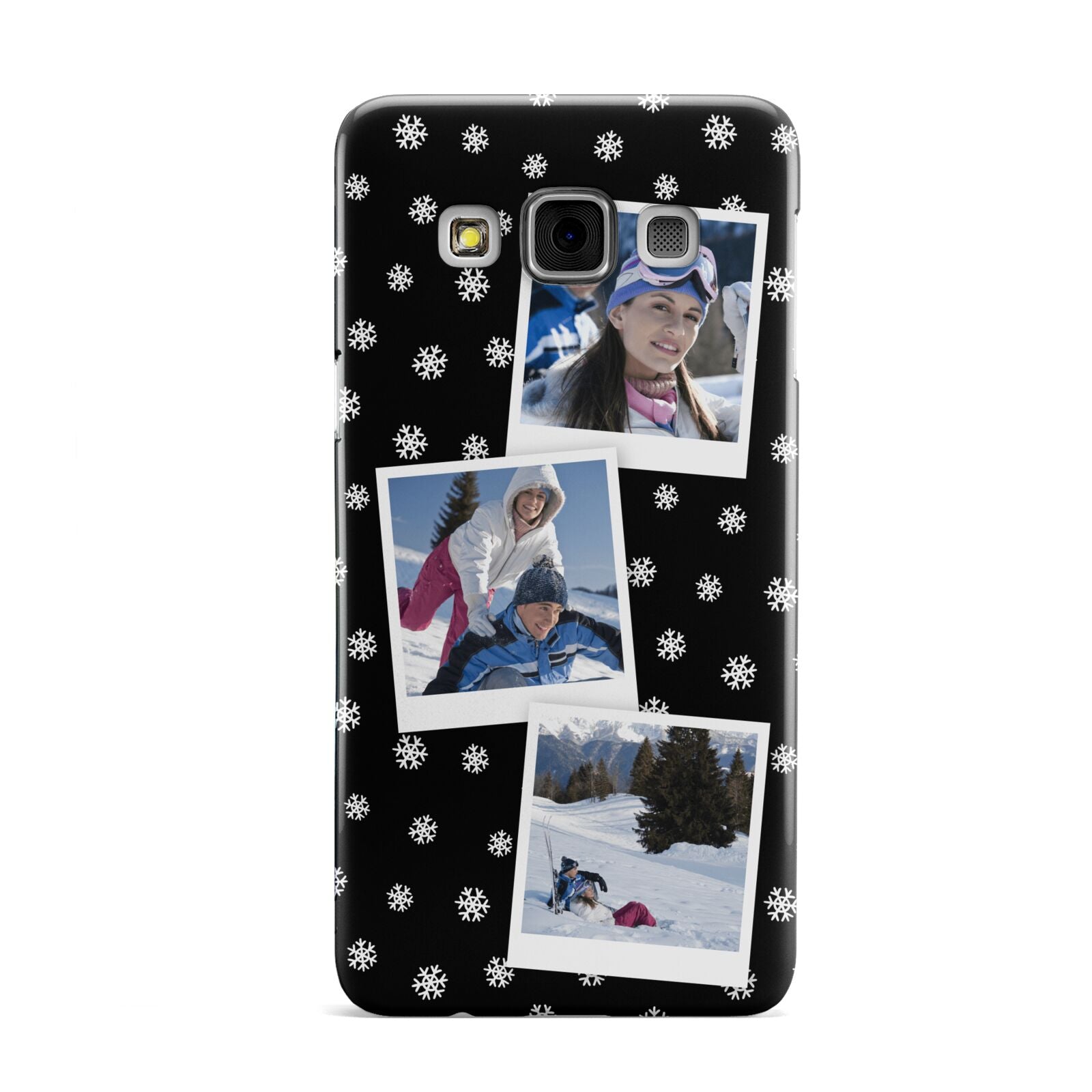 Christmas Three Photo Samsung Galaxy A3 Case