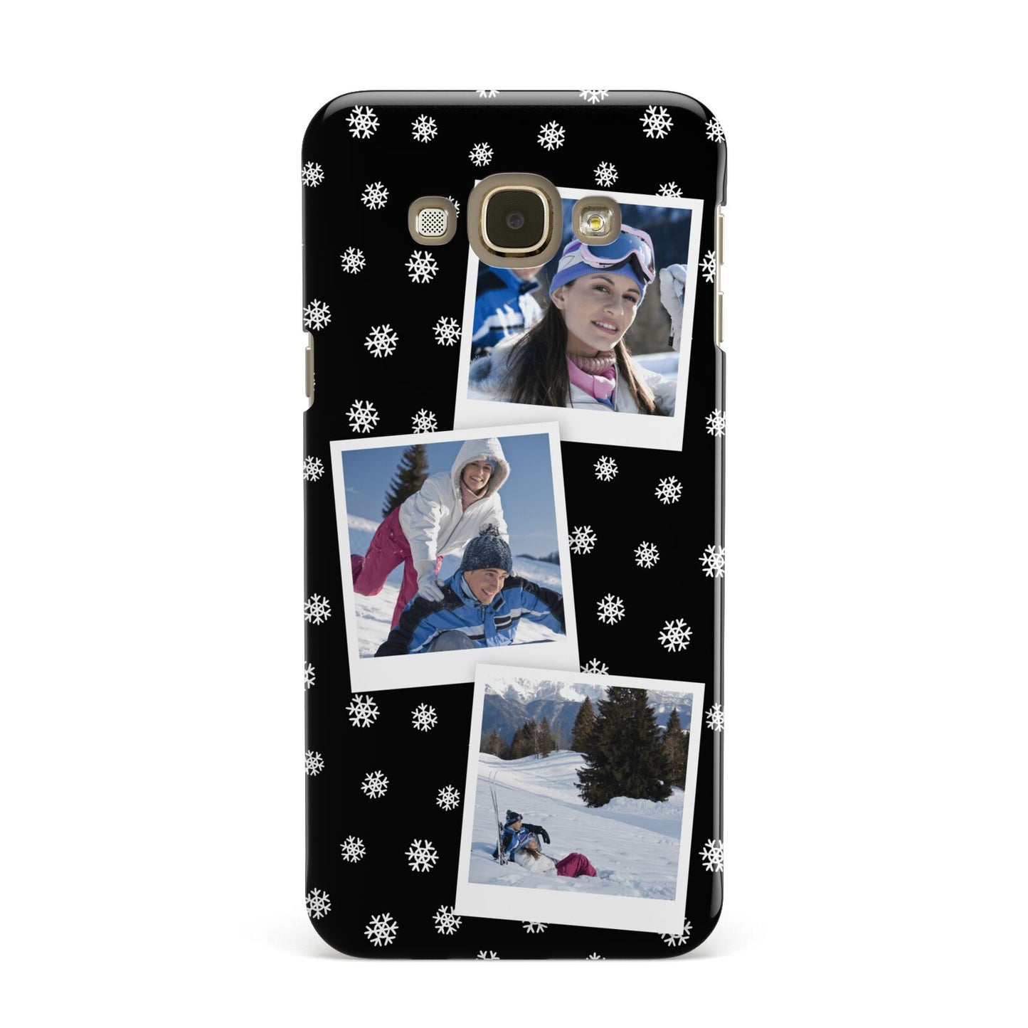 Christmas Three Photo Samsung Galaxy A8 Case