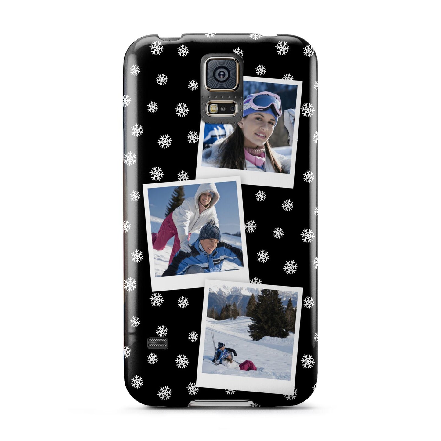 Christmas Three Photo Samsung Galaxy S5 Case