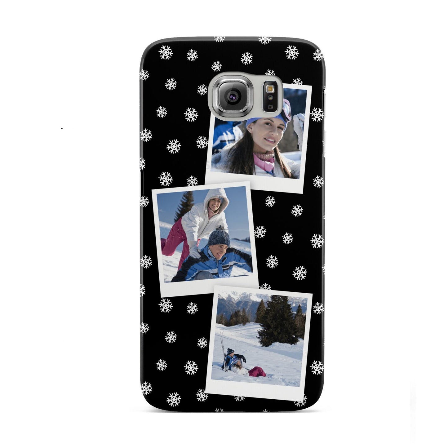 Christmas Three Photo Samsung Galaxy S6 Case