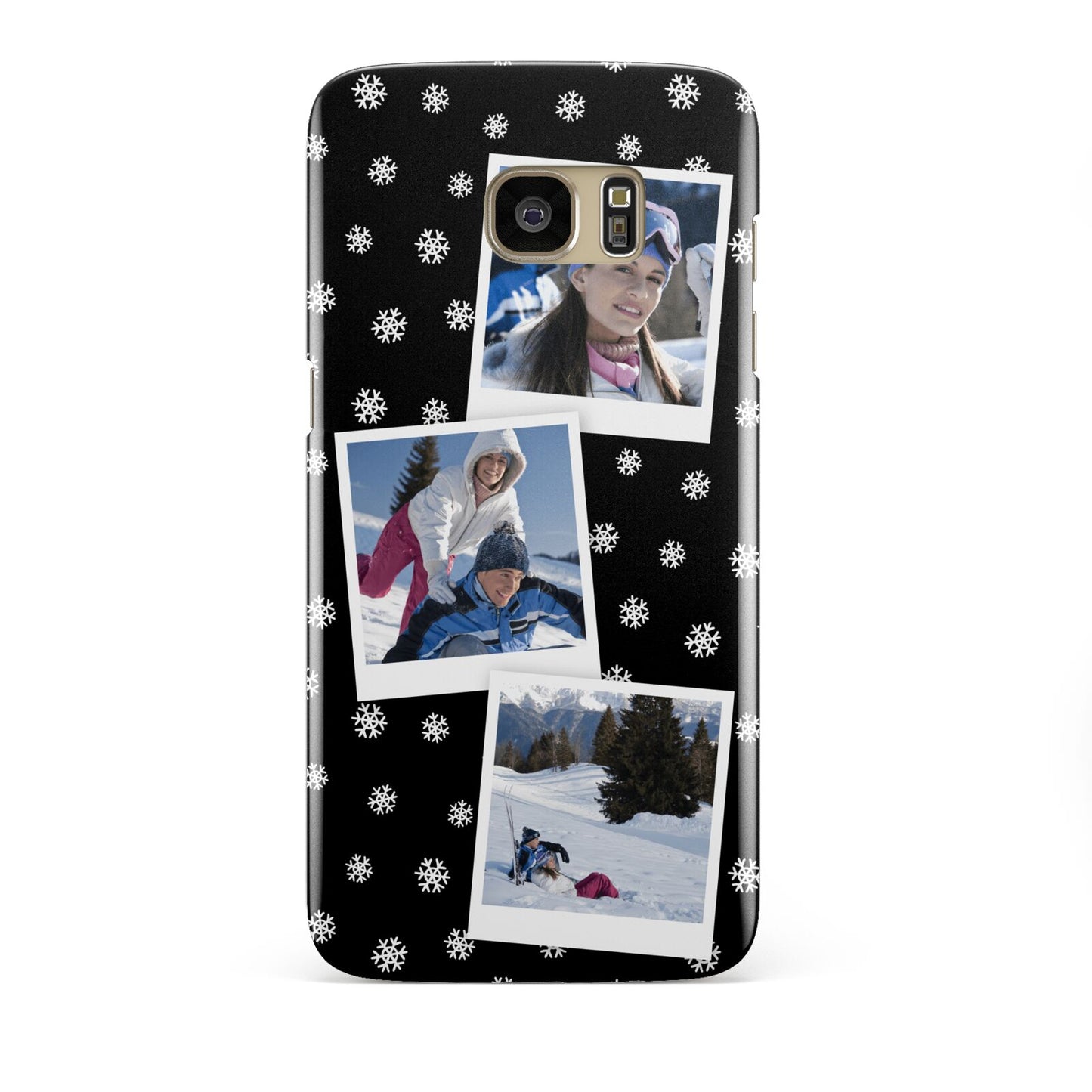 Christmas Three Photo Samsung Galaxy S7 Edge Case