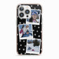 Christmas Three Photo iPhone 13 Pro TPU Impact Case with Pink Edges