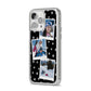 Christmas Three Photo iPhone 14 Pro Max Clear Tough Case Silver Angled Image