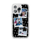 Christmas Three Photo iPhone 14 Pro Max Clear Tough Case Silver