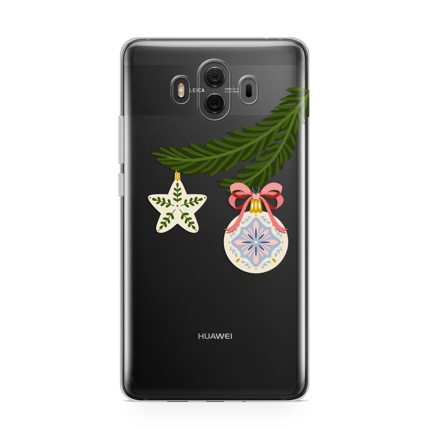 Christmas Tree Branch Huawei Mate 10 Protective Phone Case