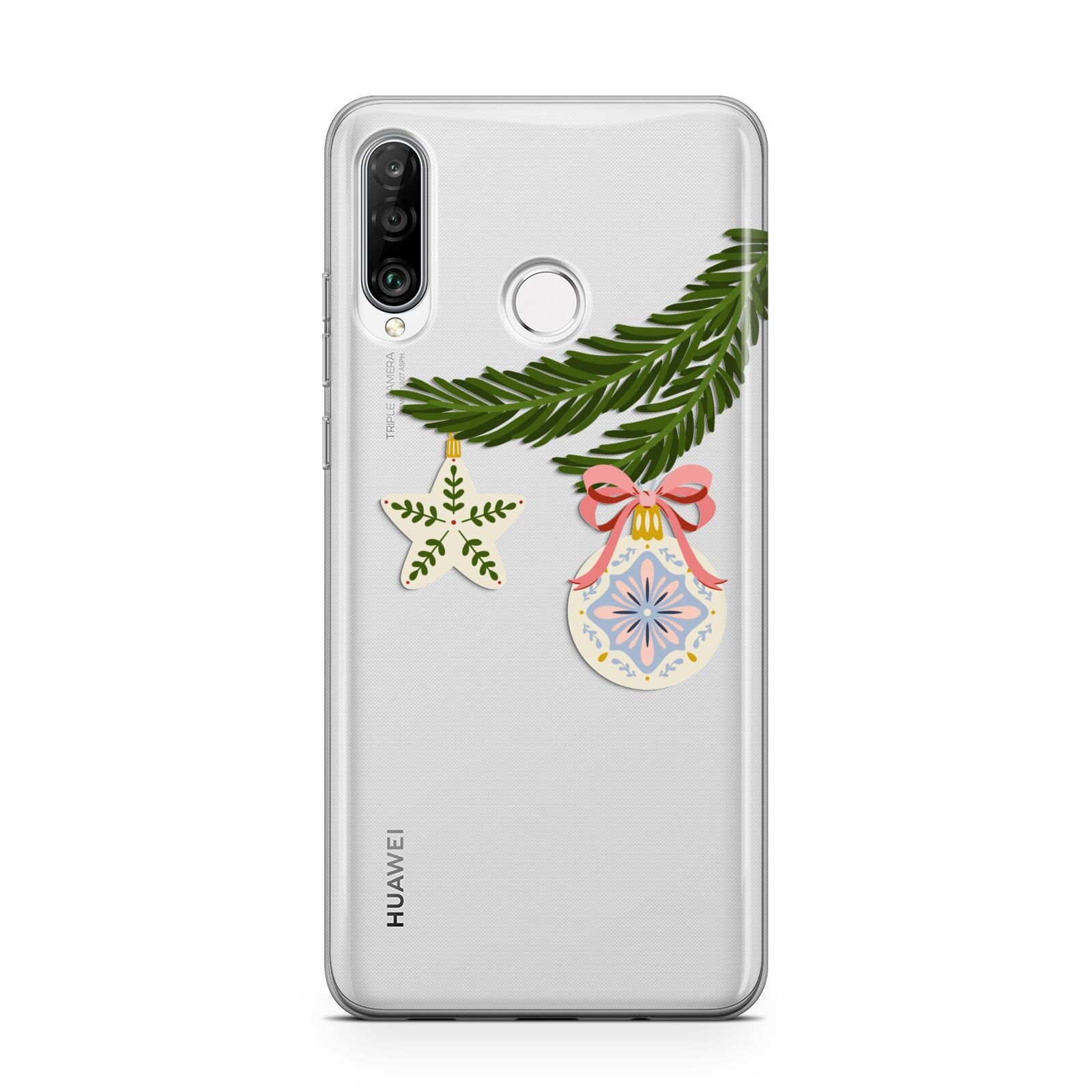 Christmas Tree Branch Huawei P30 Lite Phone Case