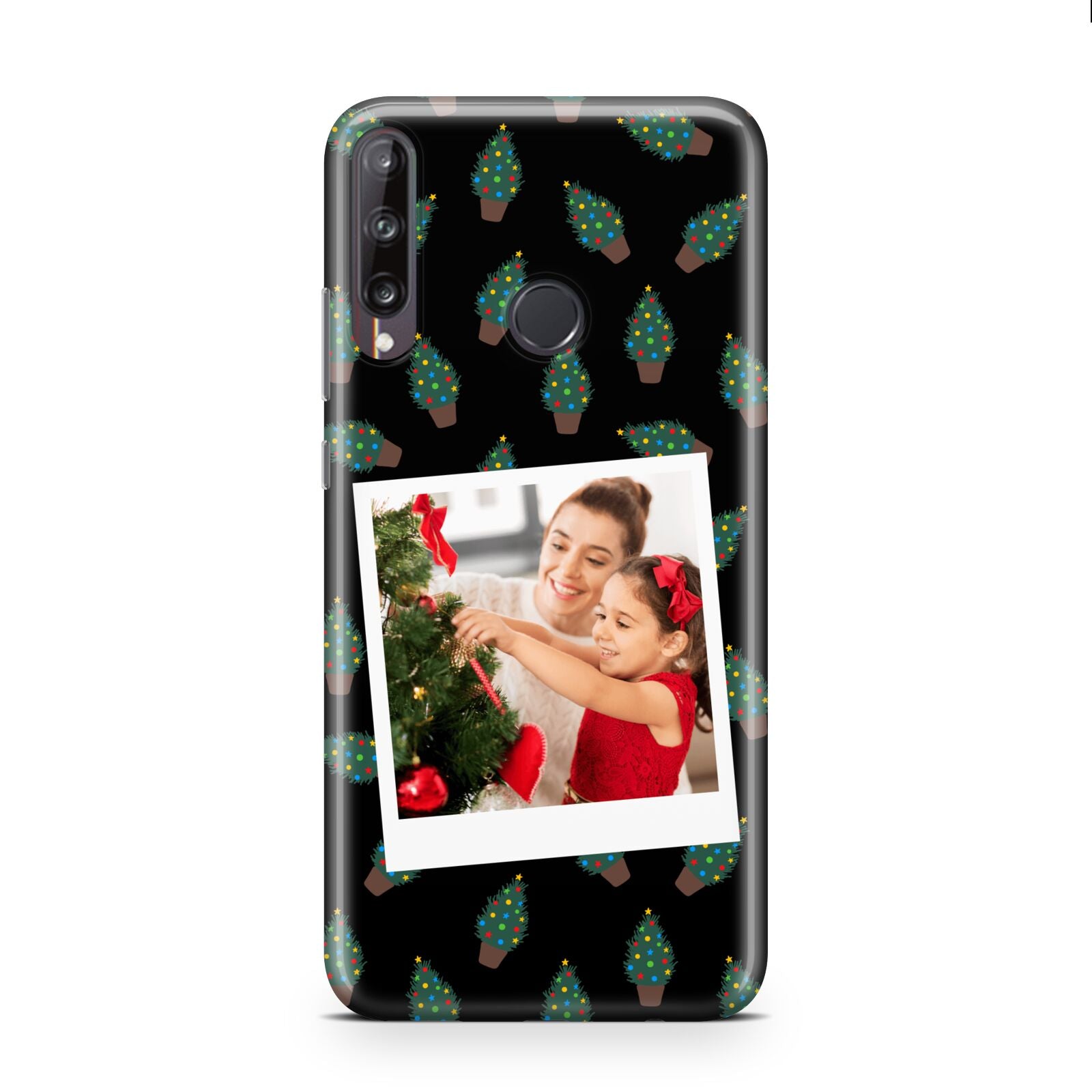 Christmas Tree Polaroid Photo Huawei P40 Lite E Phone Case