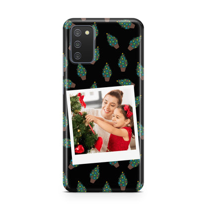 Christmas Tree Polaroid Photo Samsung A02s Case
