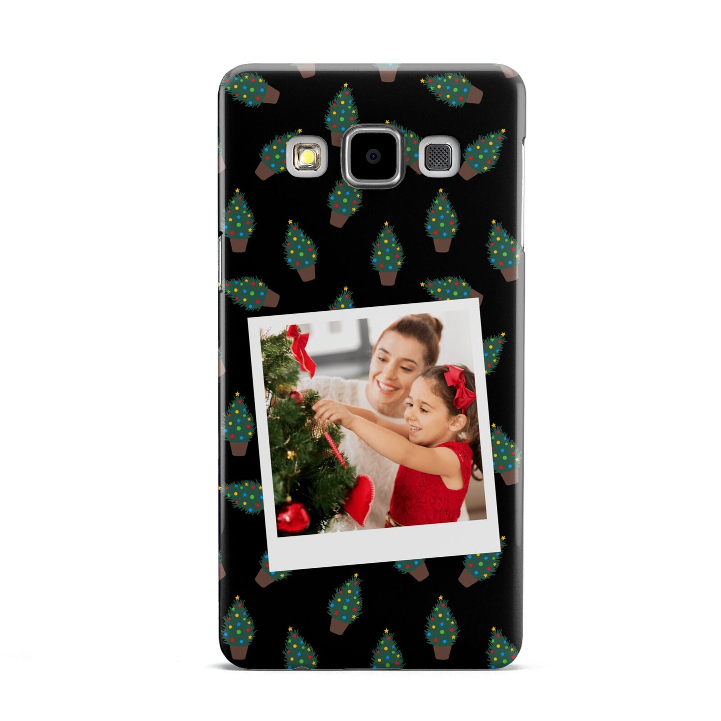Christmas Tree Polaroid Photo Samsung Galaxy A5 Case