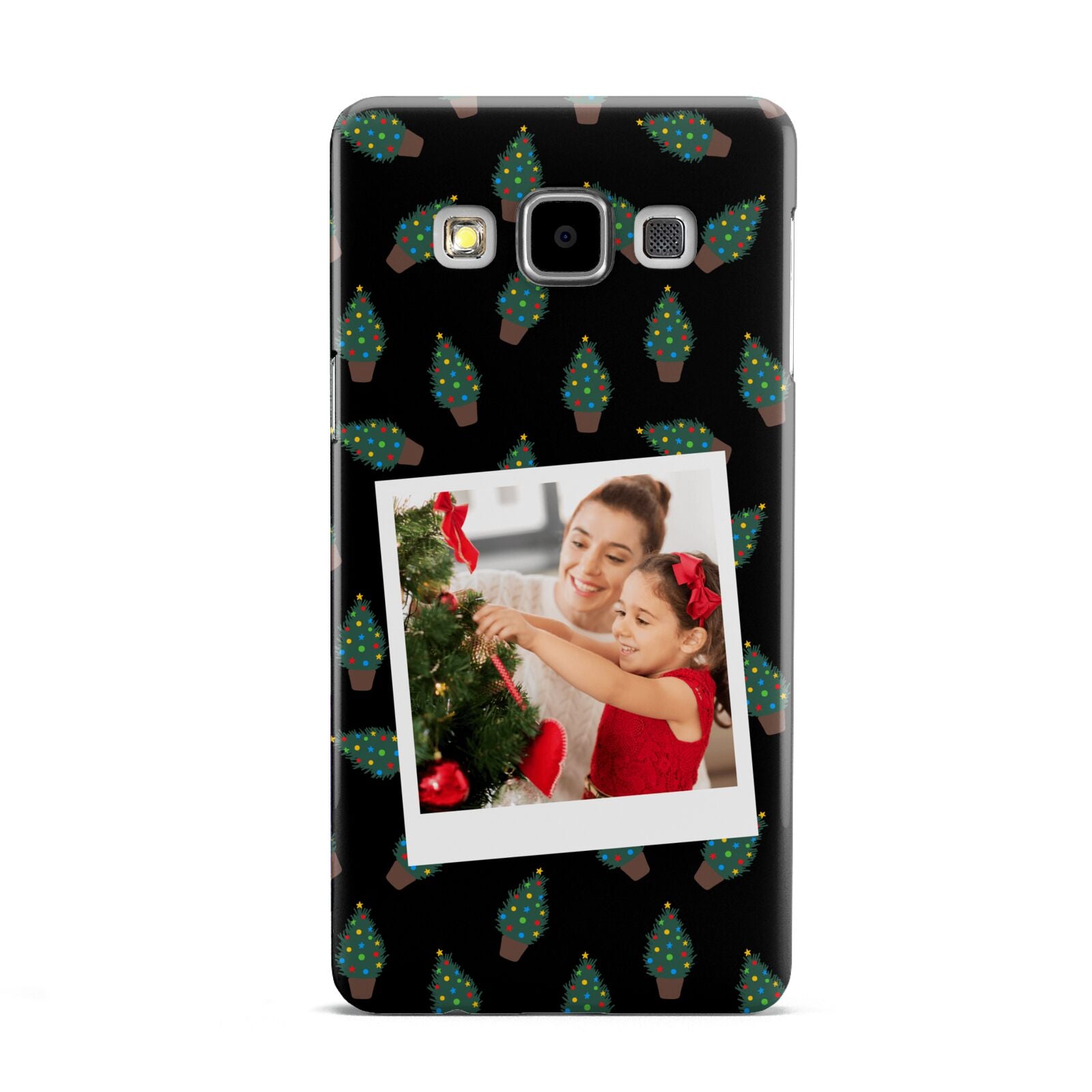 Christmas Tree Polaroid Photo Samsung Galaxy A5 Case