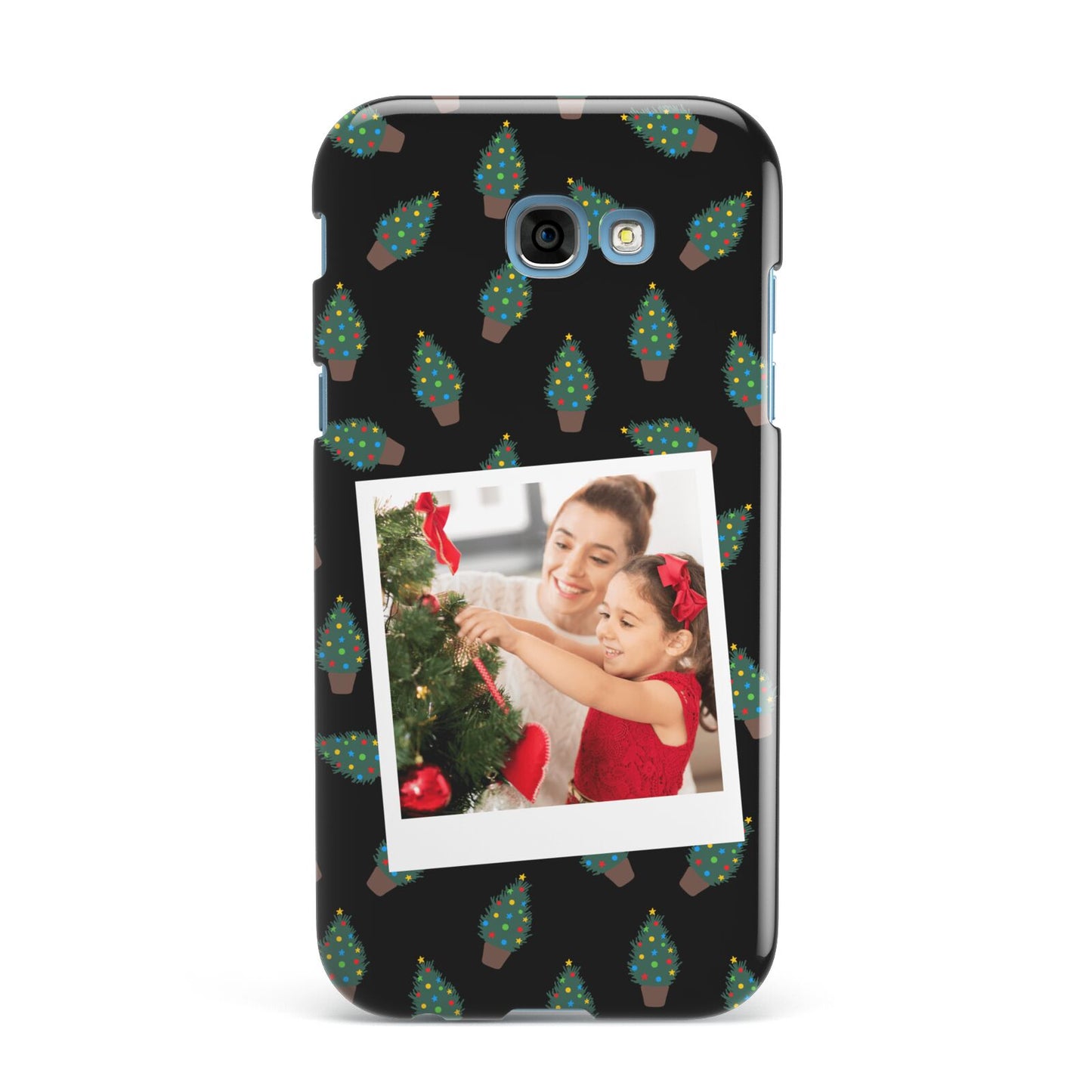 Christmas Tree Polaroid Photo Samsung Galaxy A7 2017 Case