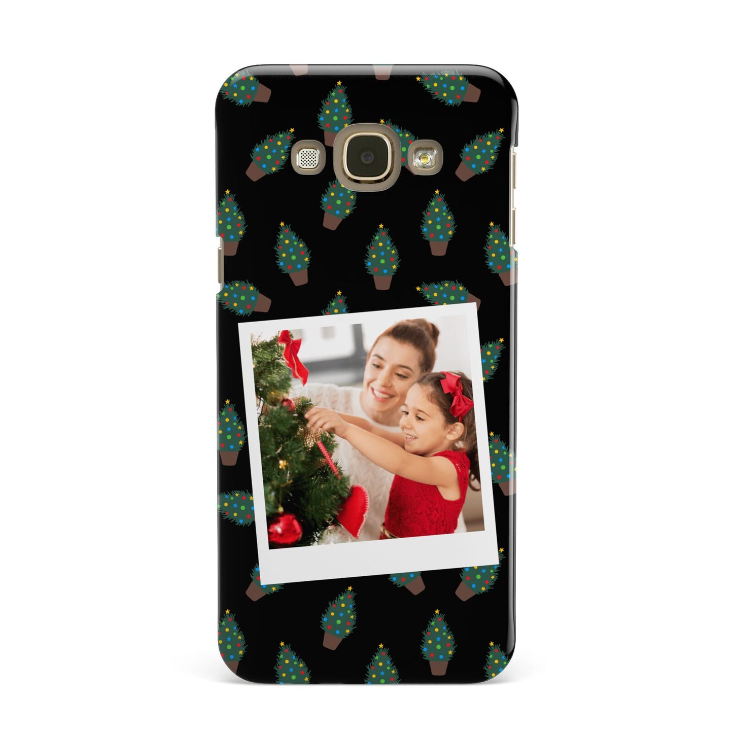 Christmas Tree Polaroid Photo Samsung Galaxy A8 Case