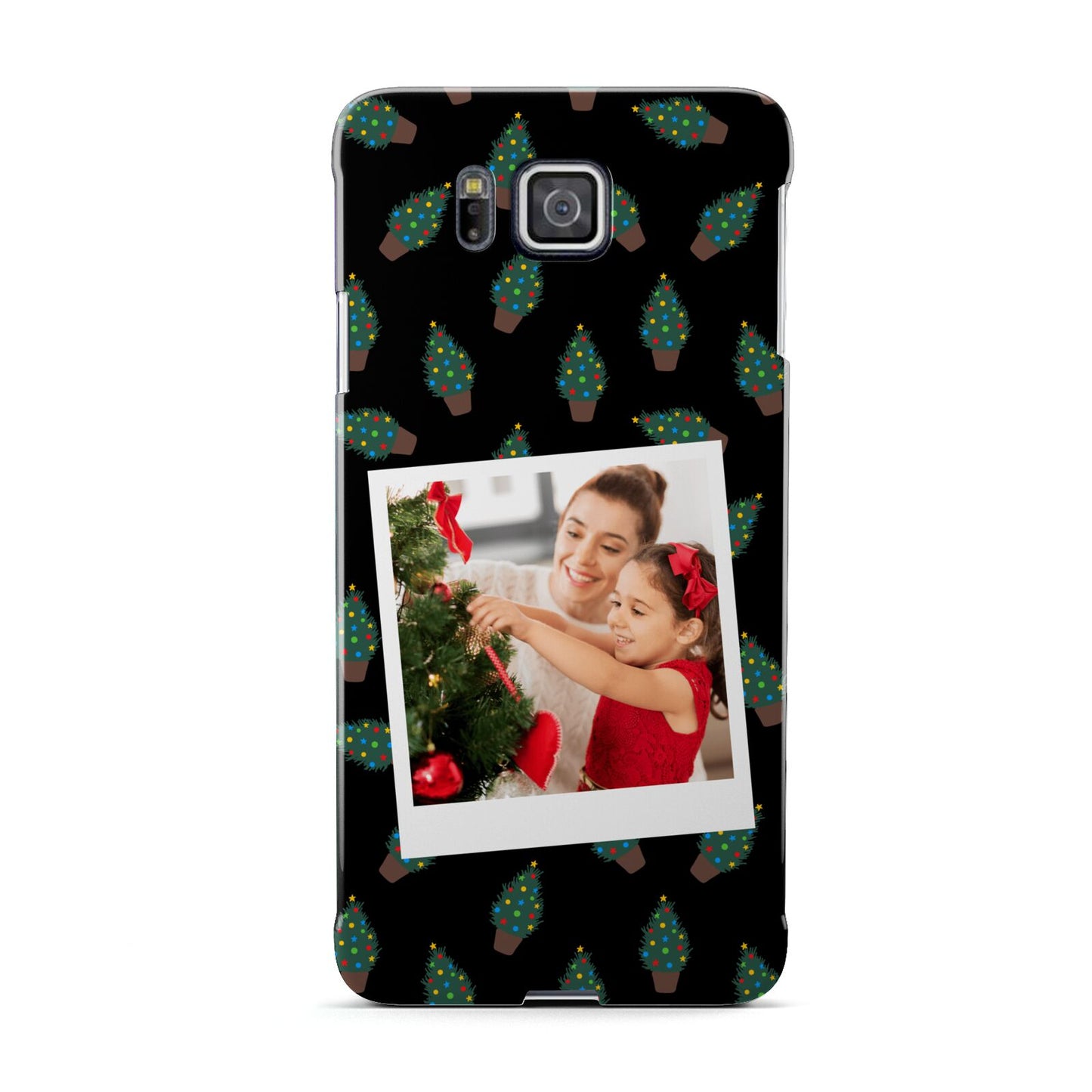 Christmas Tree Polaroid Photo Samsung Galaxy Alpha Case
