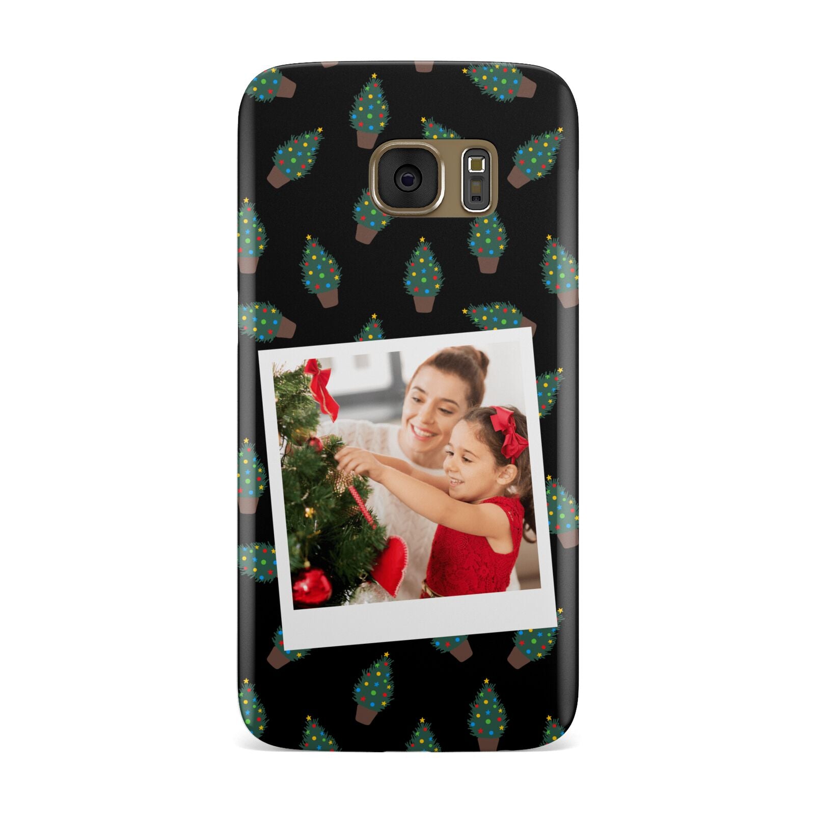 Christmas Tree Polaroid Photo Samsung Galaxy Case