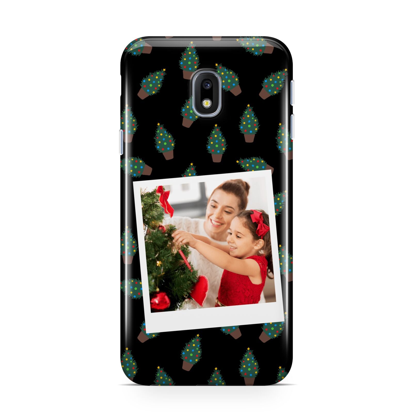 Christmas Tree Polaroid Photo Samsung Galaxy J3 2017 Case